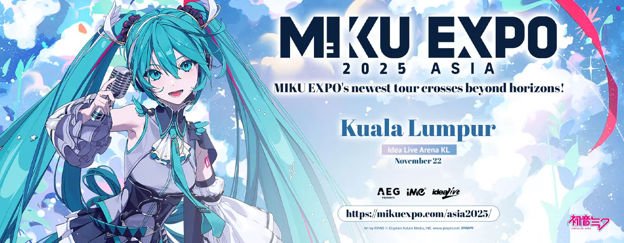 HATSUNE MIKU EXPO 2025 in KUALA LUMPUR